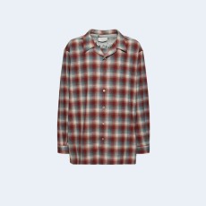 메종 마르지엘라 팬들턴 체크 울 셔츠